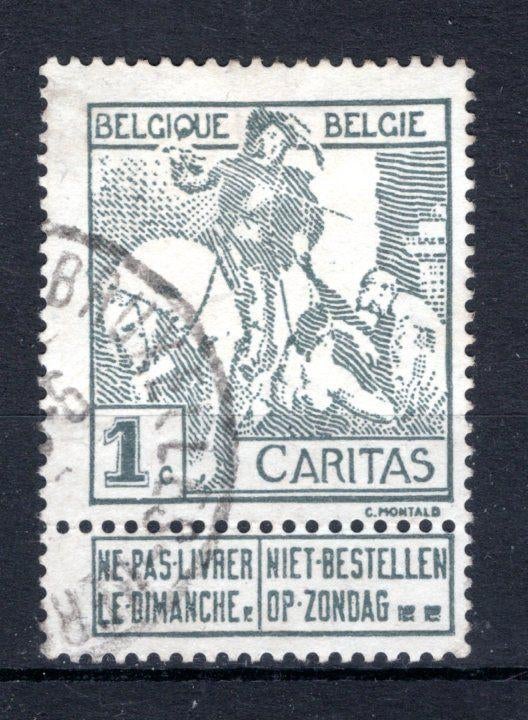 84 estampillé 1910 - Caritas, Timbres & Monnaies, Enlèvement ou Envoi, Affranchi, Oblitéré