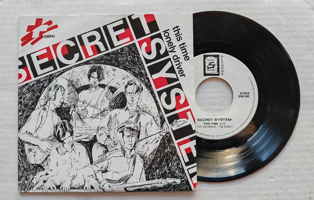SECRET SYSTEM - This time (45t), Cd's en Dvd's, Ophalen of Verzenden, Zo goed als nieuw, 7 inch, Pop