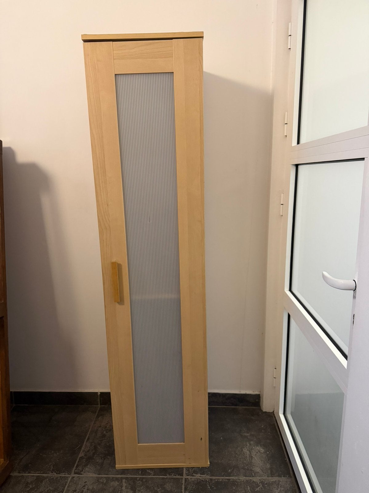 Handig houten badkamer kastje - Gratis, Ophalen, Gebruikt
