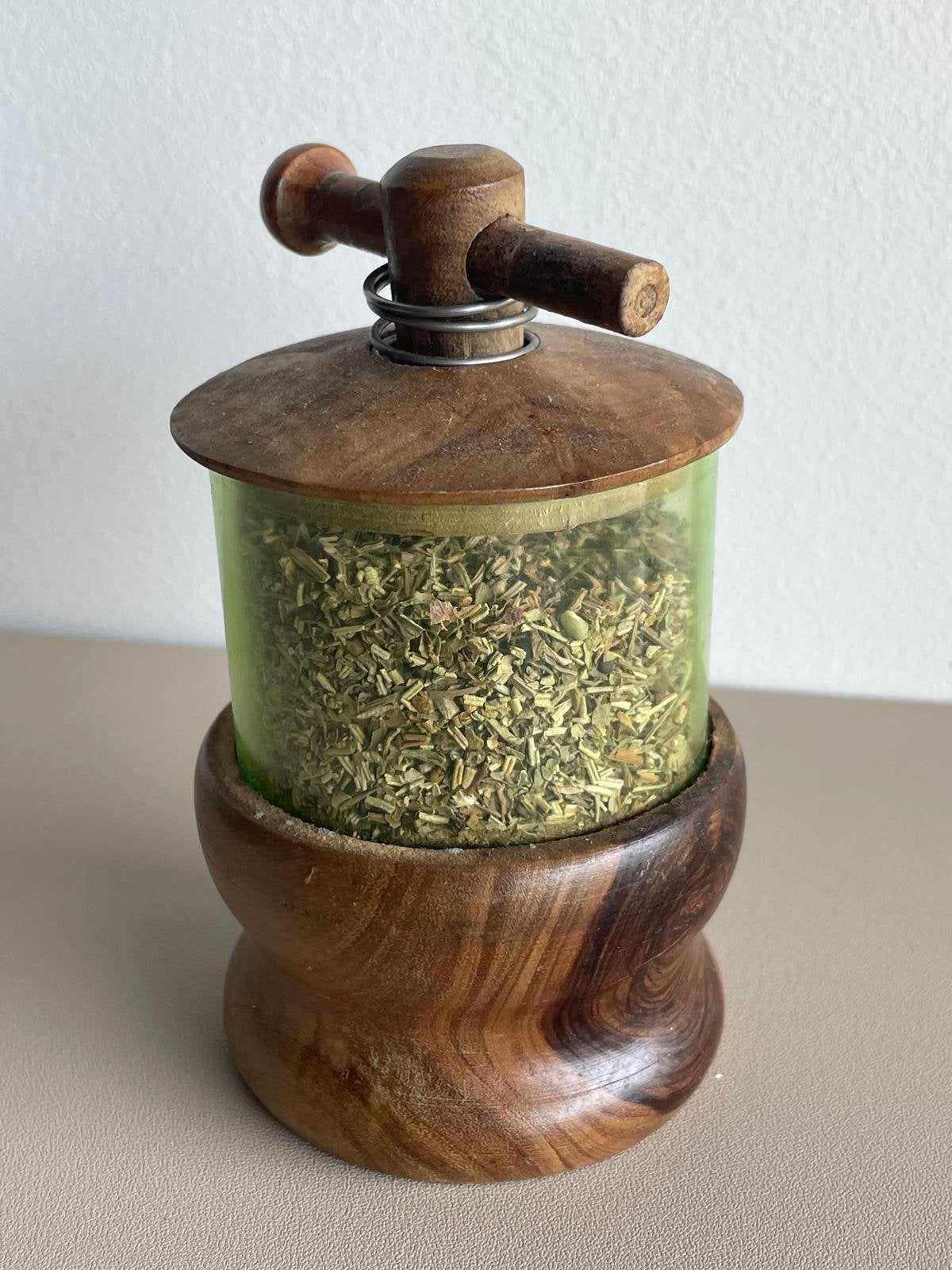 Moulin à épices en bois d'olivier, Enlèvement ou Envoi