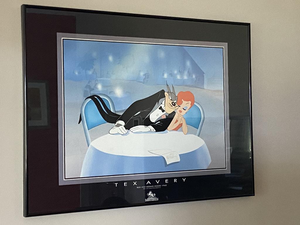 Cadre photo Tex Avery "Red Hot Riding Hood 1943", Audio, Tv en Foto, Fotografie | Fotolijsten, Ophalen, Zo goed als nieuw