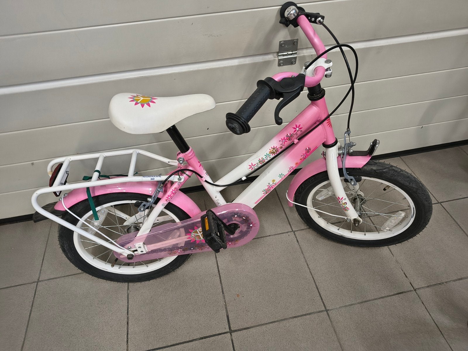 Meisjesfiets, Vélos & Vélomoteurs, Vélos | Vélos pour enfant, Enlèvement, Comme neuf, Frein sur jante, 16 à 20 pouces