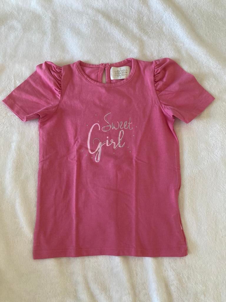Roze t-shirt Creamie - maat 104, Ophalen of Verzenden, Zo goed als nieuw, Meisje, Shirt of Longsleeve