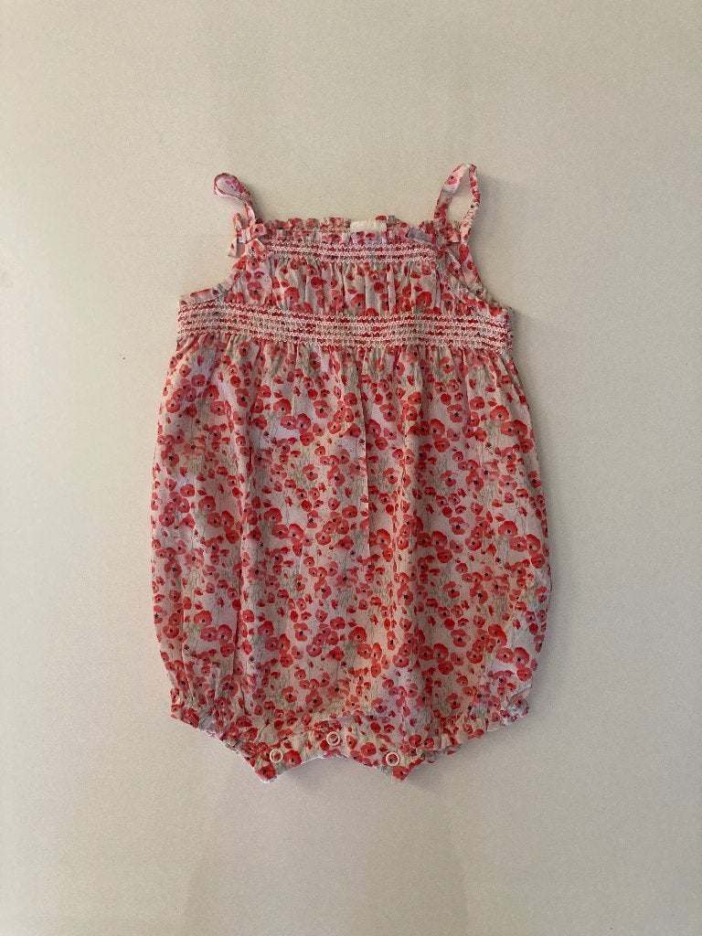 Combishort pour fille « H&M » rouge/blanc - taille 68, Enlèvement ou Envoi, H&M, Comme neuf, Vêtements de nuit ou Sous-vêtements