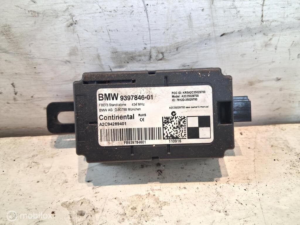 Afstandsbediening navigatie BMW 1-serie F20 ('15->)939784601, Auto-onderdelen, Elektronica en Kabels, Gebruikt, Ophalen of Verzenden