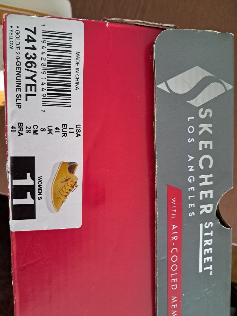 Chaussures de loisirs pour femmes, Neuf, Skechers, Chaussures de sports, Jaune