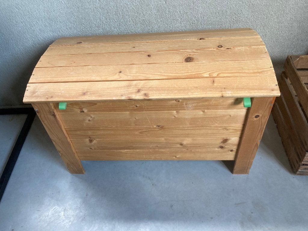 houten opbergkist., Ophalen, Zo goed als nieuw