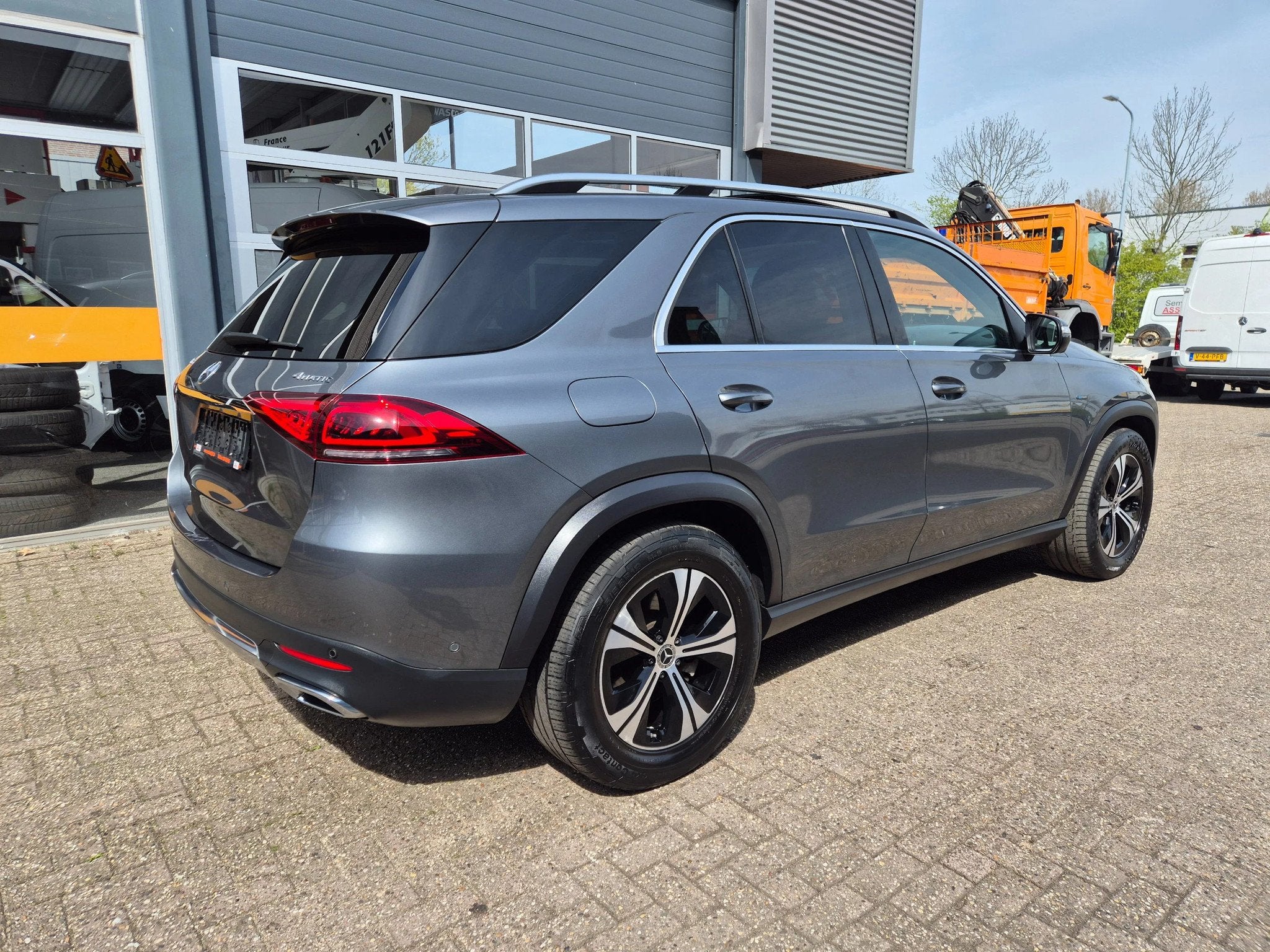 Mercedes-Benz GLE 350de/ 4WD/ Pano/ Full/ EXPORT, Autos, Cuir, Argent ou Gris, Achat, 143 kW