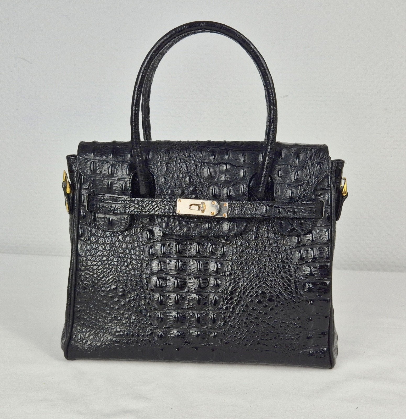 Sac à main et style Hermès, Bijoux, Sacs & Beauté, Sacs | Sacs Femme, Enlèvement ou Envoi, Comme neuf, Noir, Sac à main