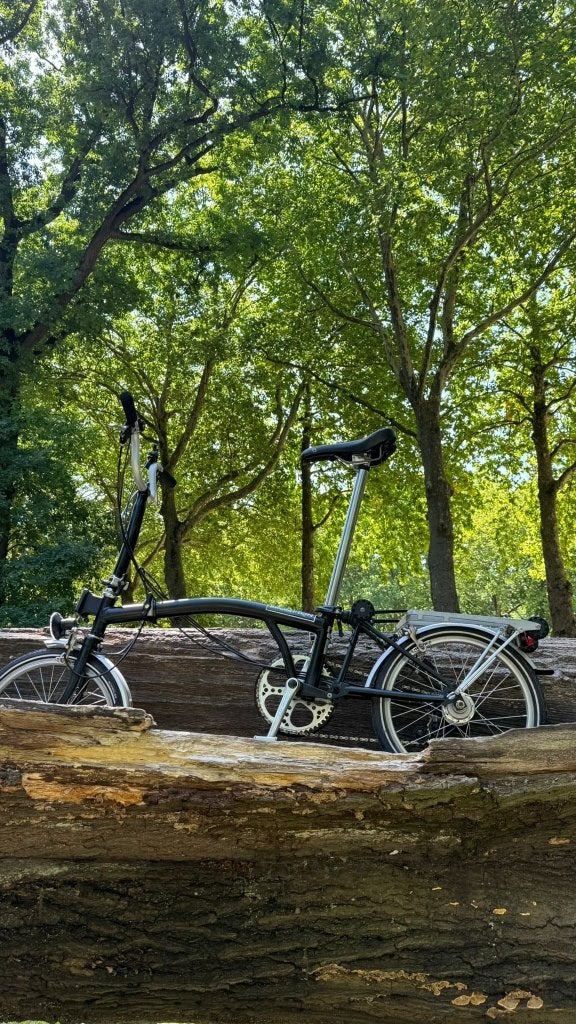 Brompton MR6 zwarte dynamo met 6 versnellingen, Ophalen, Brompton, 14 tot 16 inch, Versnellingen