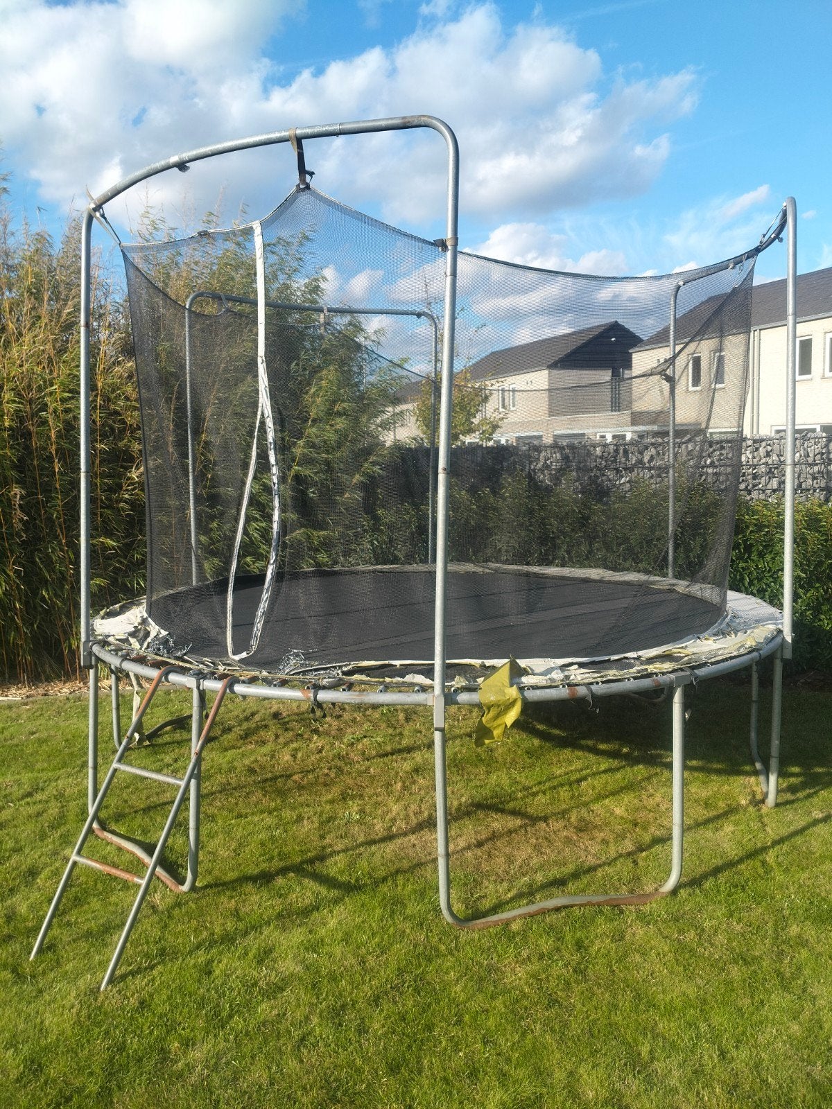 trampoline, Ophalen, Gebruikt