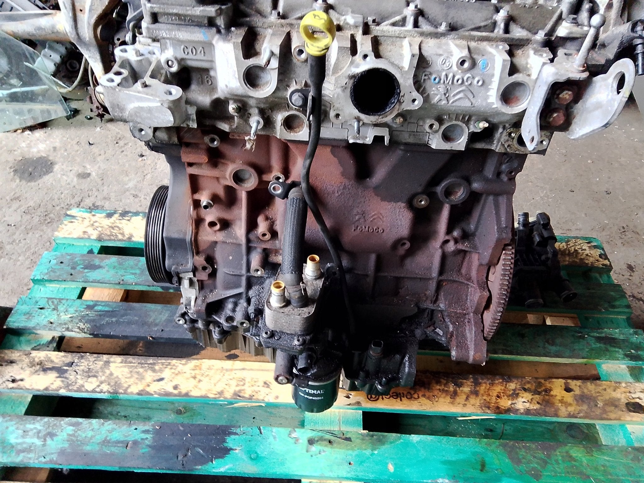 Moteur AHX Nu CITROEN C4, Envoi, Utilisé, Skoda