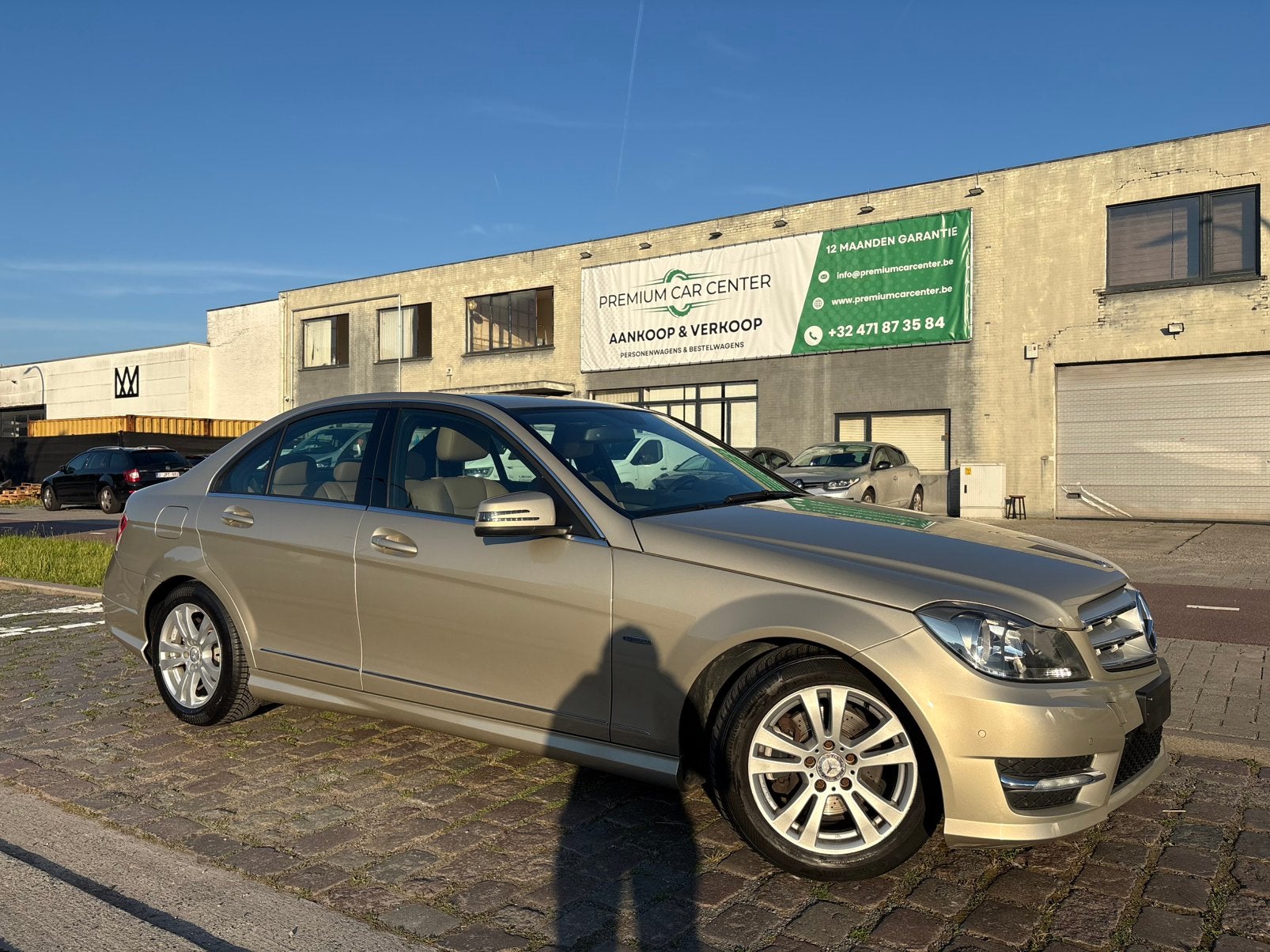 Mercedes C220 Cdi | 12 M Garantie | 131 Dkm | Automaat |2012, Autos, Mercedes-Benz, Entreprise, Achat, Classe C, ABS, Régulateur de distance