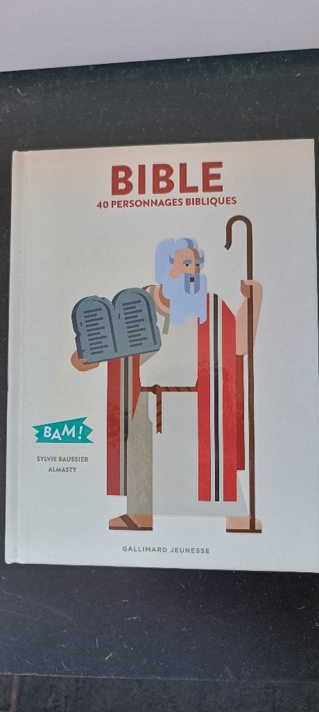 Bible – 40 personnages bibliques | Gallimard Jeunesse, Livres, Enlèvement ou Envoi, Neuf, Gallimard jeunesse