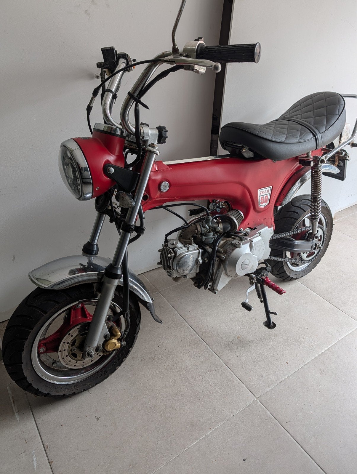 Dax reply 50cc, Fietsen en Brommers, Ophalen