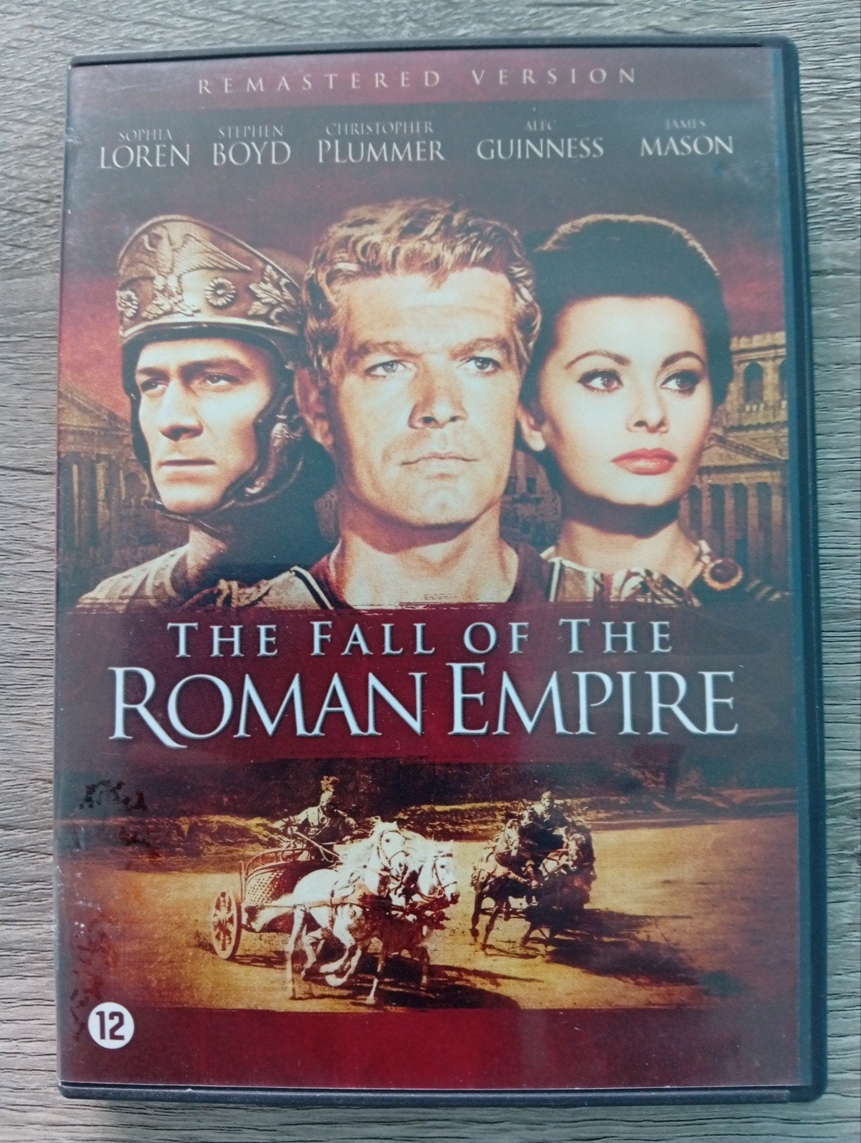 La Chute de l'Empire Roman DVD d'aventure Sophia Loren, CD & DVD, Anglais, 1960 à 1980, À partir de 12 ans, Action et Aventure