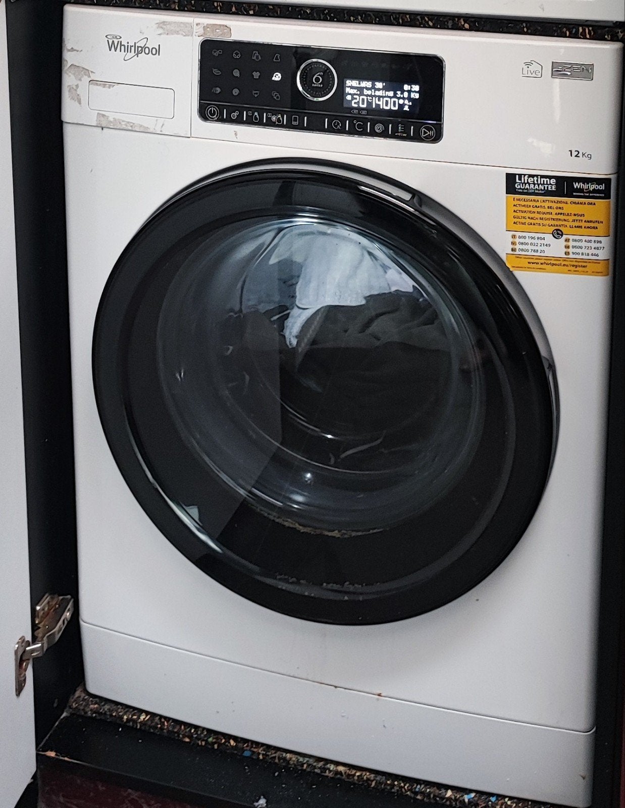 Wasmachine 12kg, Electroménager, Lave-linge, Enlèvement