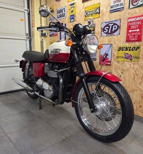 Klasse Triumph Bonneville T100! *Keuring & Garantie*, 2 cilinders, Occasion, Motorrijbewijs A, Bedrijf