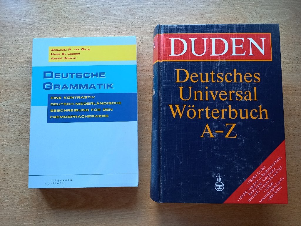 Deutsche Grammatik + Dictionnaire (Duden), Livres, Enlèvement ou Envoi, Comme neuf