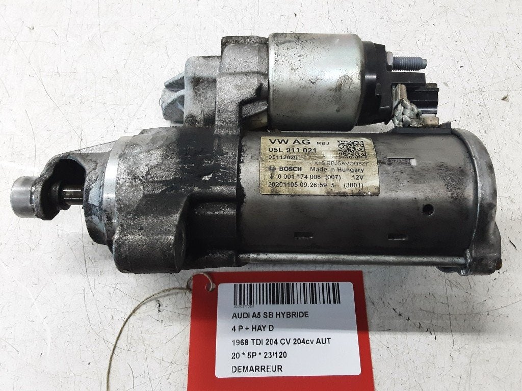 DÉMARREUR Audi A5 Sportback (F5A / F5F) (05L911021), Mevr. I. Hauben, Audi, Utilisé, Rue de l'Espoir 34 34
4030  GRIVEGNÉE, BE