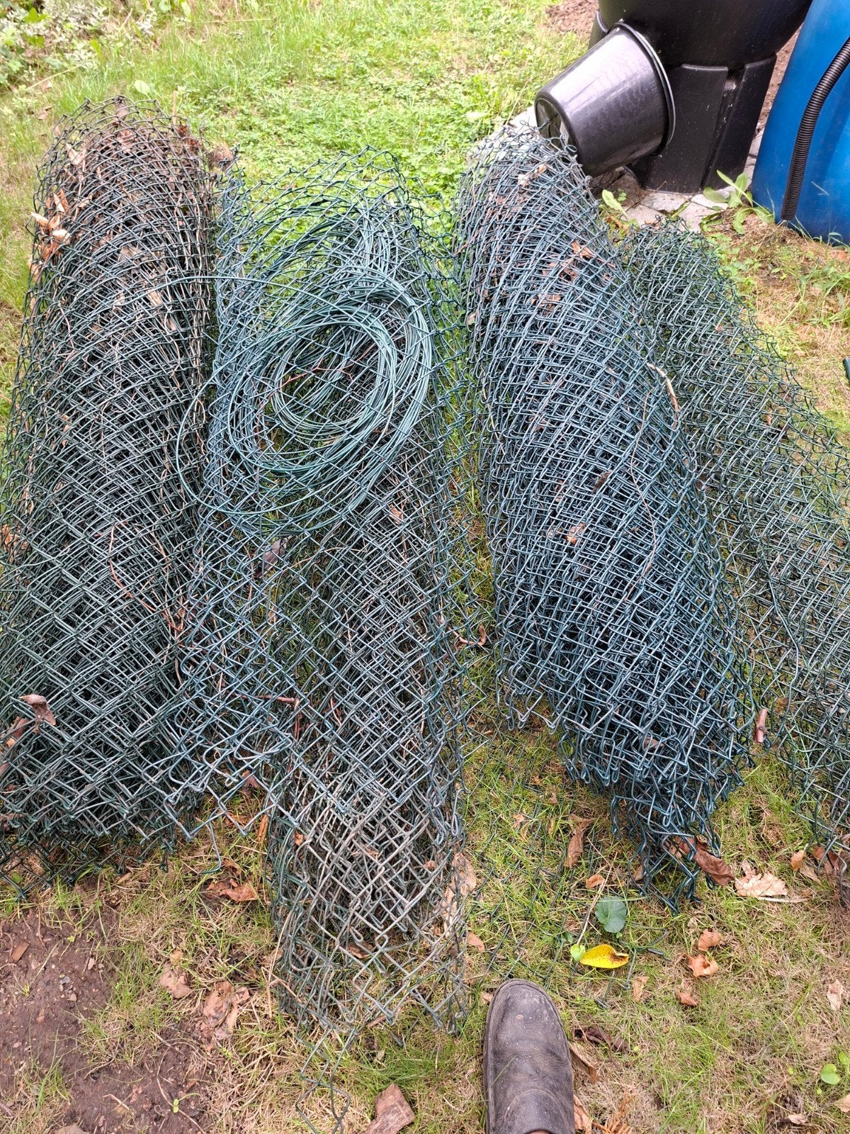 thuinafspanning, Tuin en Terras, Gaas en Draad, Ophalen of Verzenden, Draad