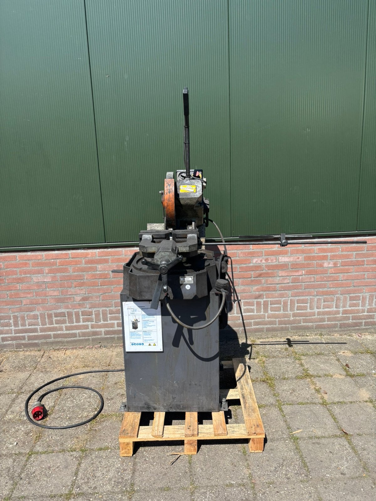 Huvema metaal afkortzaag TRS30, Doe-het-zelf en Bouw, Gereedschap | Zaagmachines, Ophalen, Zo goed als nieuw, Afkortzaag