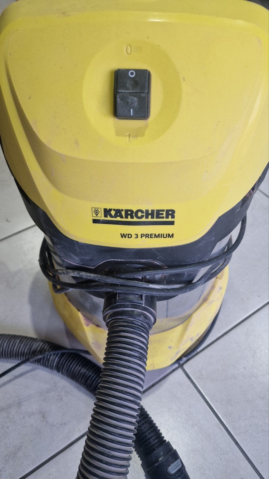 Aspirateur Karcher WD 3 premium, Doe-het-zelf en Bouw, Reinigingsmachines, Ophalen