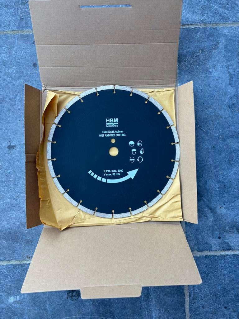 Diamantschijf 350, Doe-het-zelf en Bouw, Ophalen, Nieuw