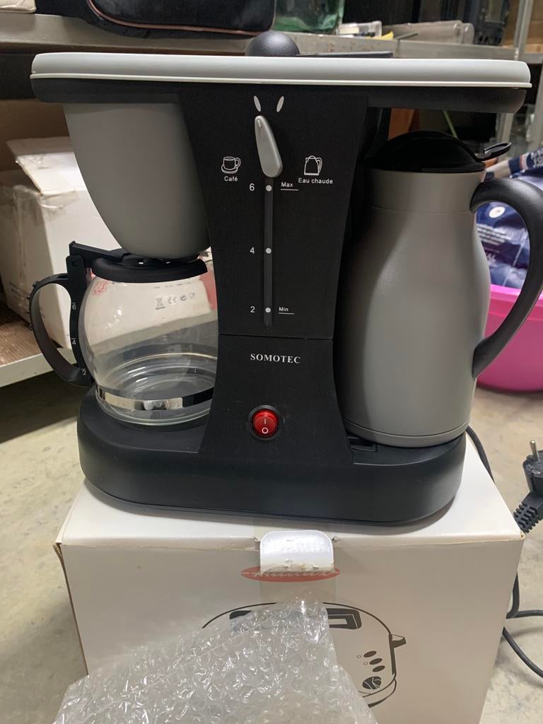 Koffiezetapparaat, Elektronische apparatuur, Koffiezetapparaten, Nieuw, 2 tot 4 kopjes, Ophalen