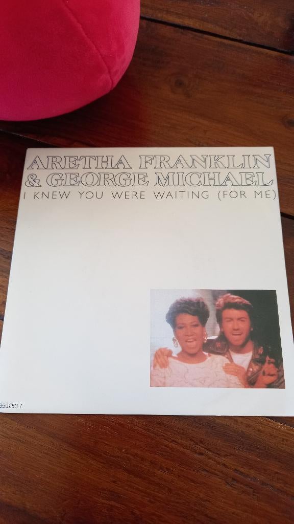 Vinyl (45t) George Michael & aretha franklin "i knew, Ophalen, 1980 - 1989, Zo goed als nieuw