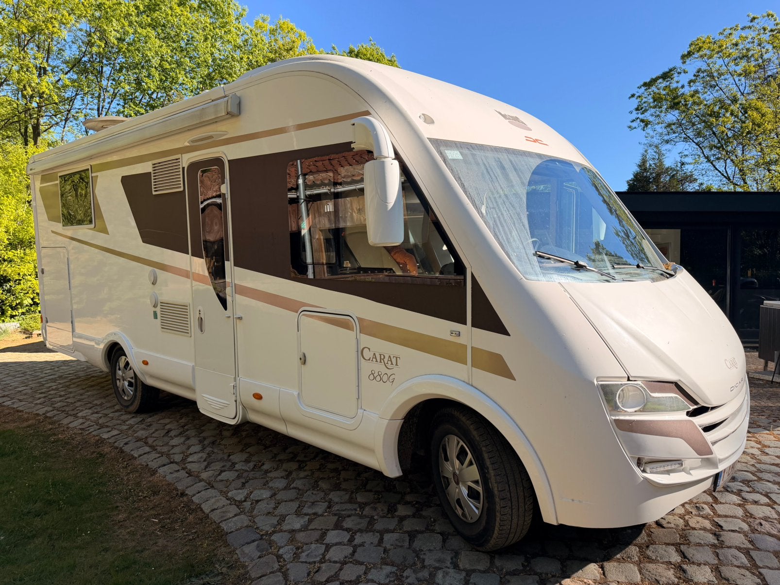 McLouis Carat te koop in zeer goede conditie, Caravans en Kamperen, Integraal, Buitenlamp, Fiat, 10 meter en meer