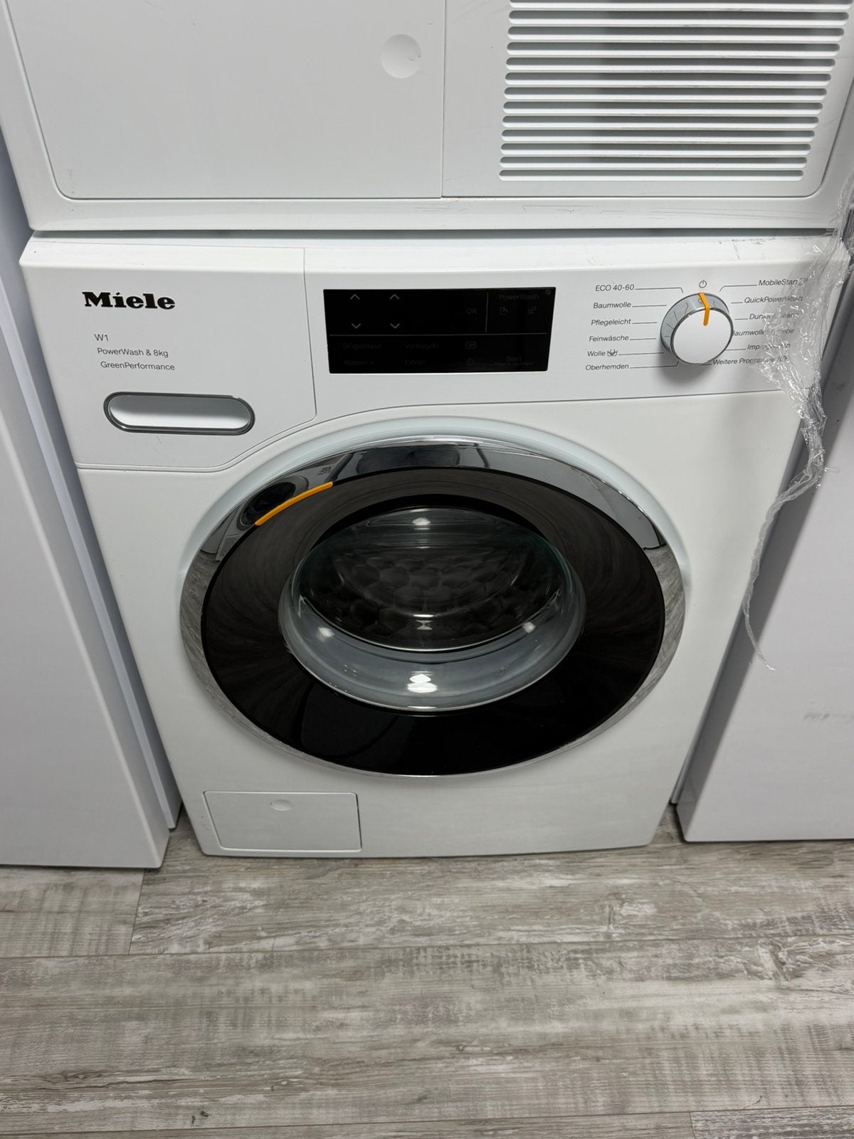 Miele WWE360 WPS PowerWash Wasmachine 8KG Zo Goed Als Nieuw, 1200 à 1600 tours, Enlèvement ou Envoi, 85 à 90 cm, Comme neuf