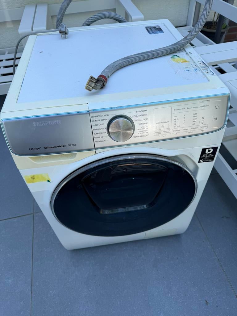 Machine a laver samsung qdrive 10kg, Ophalen, Zo goed als nieuw