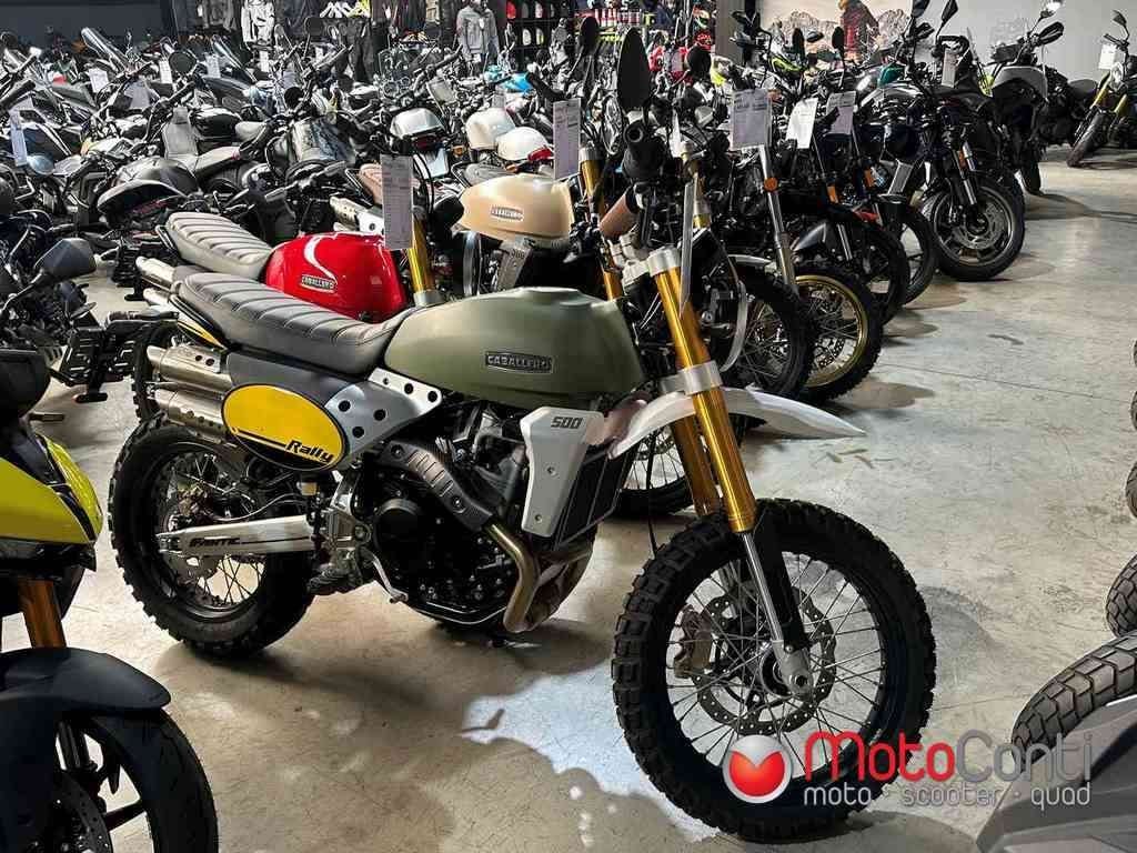 Fantic Motor - Caballero Scrambler Rally 500, Motos, Scooter, Entreprise, Neuf, 12 à 35 kW