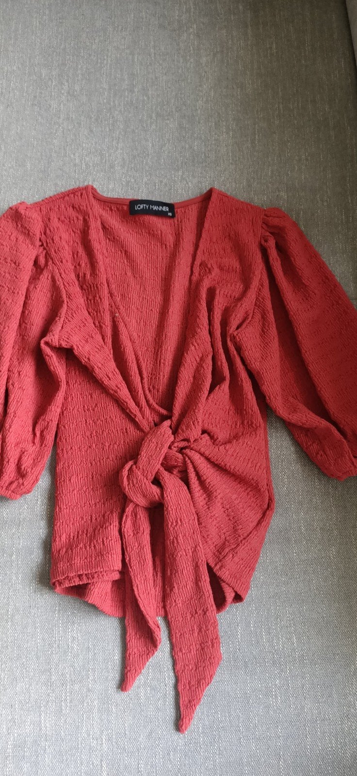 overslag cardigan vestje xs, Lofty Manner, Nieuw, Ophalen of Verzenden, Maat 34 (XS) of kleiner