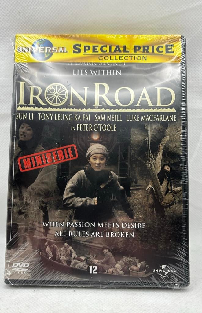 Iron Road (dvd, miniserie) — verzegeld/nieuw — Universal, Ophalen of Verzenden, Zo goed als nieuw