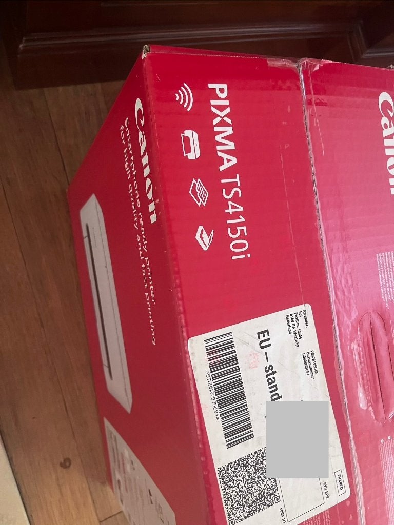 Canon Pixma TS4150i Wifi/Smartphone printer in verpakking€45, Computers en Software, Printers, Ophalen, Canon, Printer, Nieuw