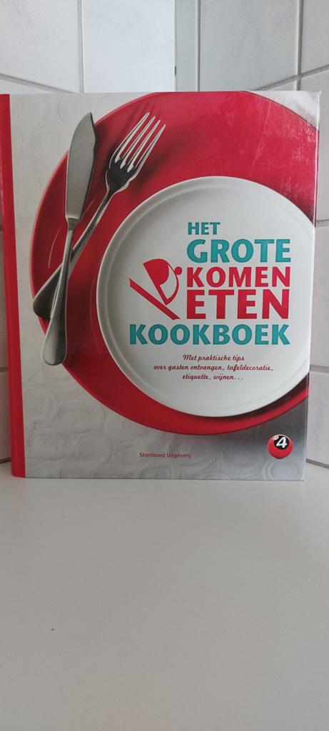 Het grote komen eten kookboek., Ophalen, Zo goed als nieuw