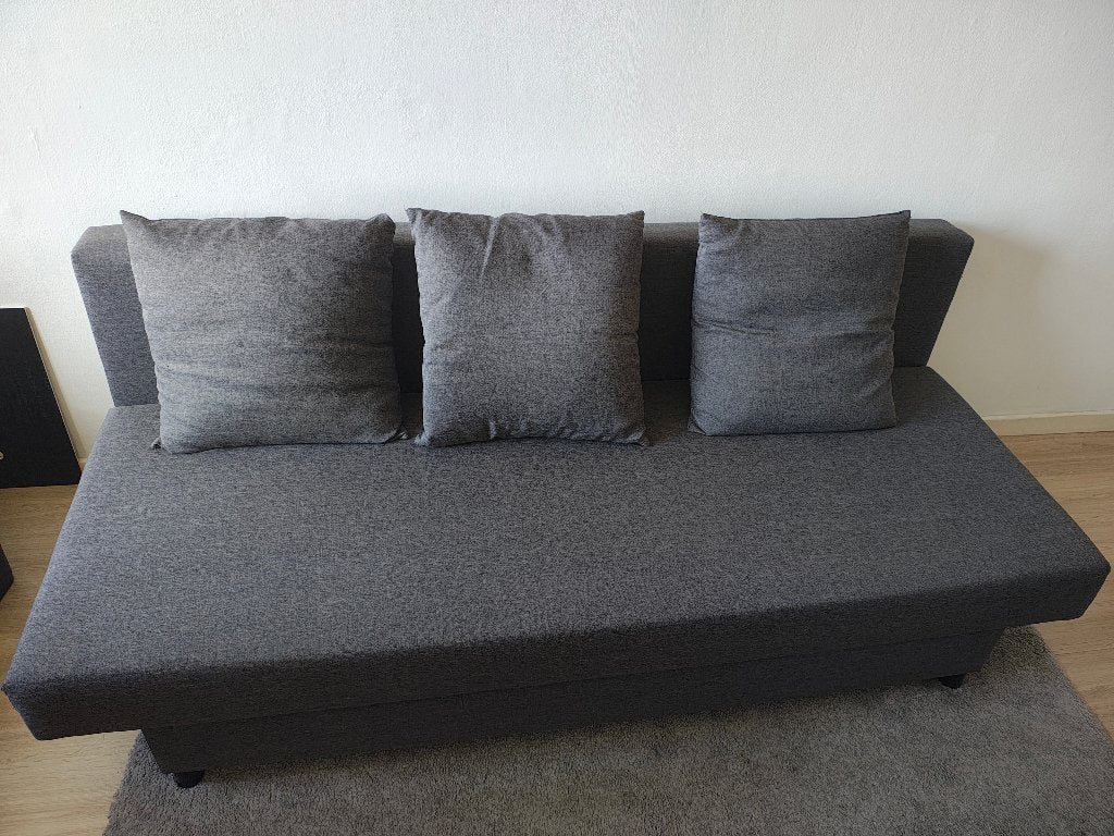 Zetelbed Ikea, Huis en Inrichting, Slaapkamer | Slaapbanken, Ophalen, Gebruikt, Grijs