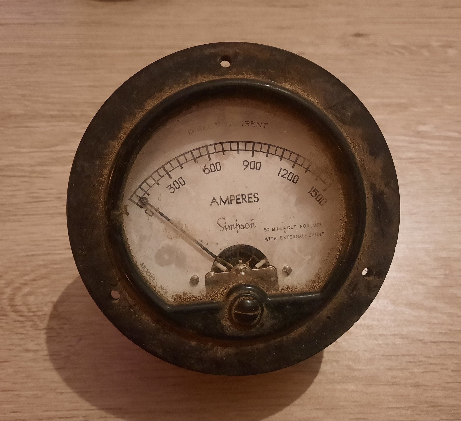 US / WWII / Blindé / compteur à Ampères, Collections, Enlèvement ou Envoi