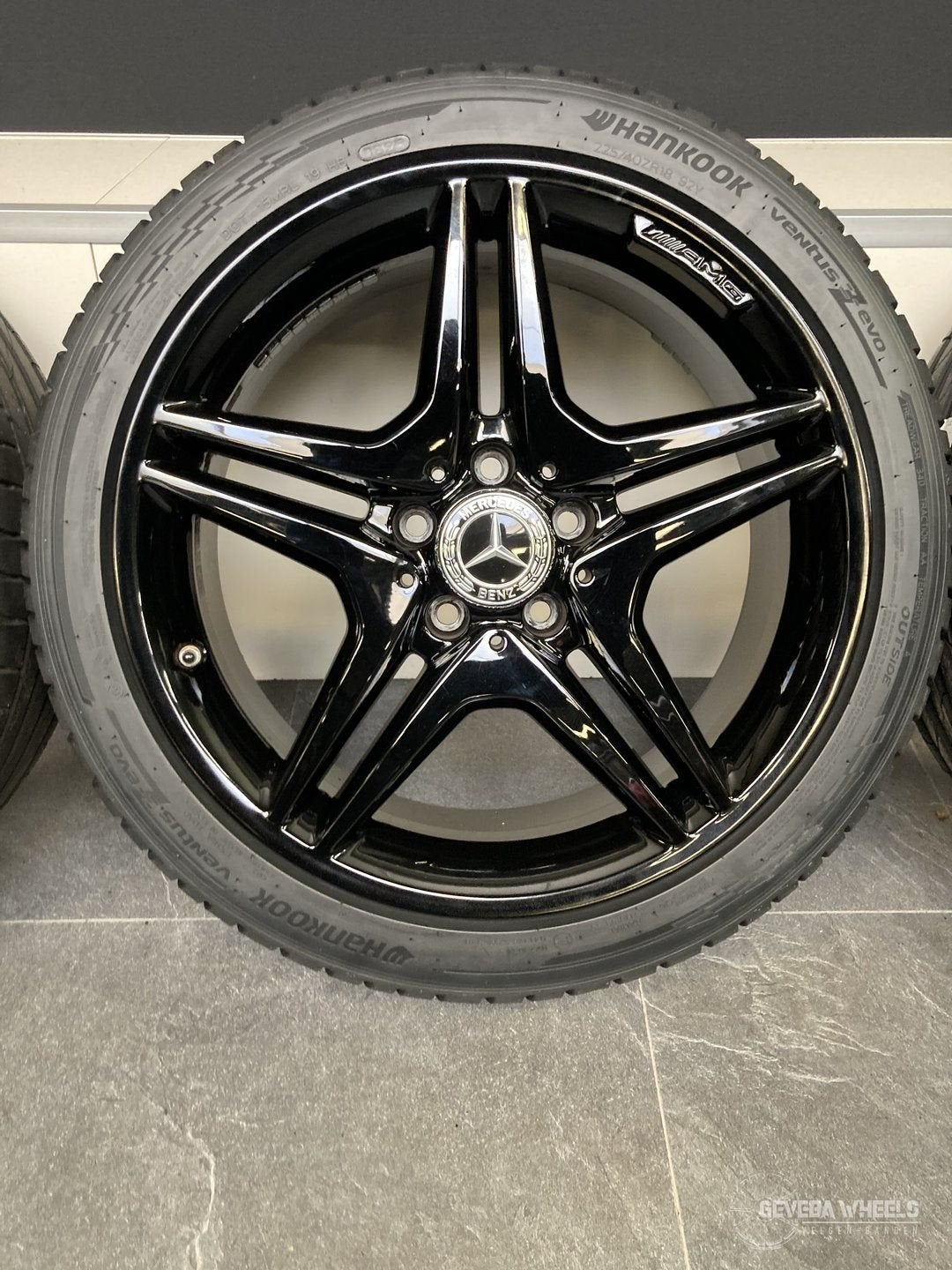 18” originele Mercedes A klasse W176 AMG velgen + banden A17, Pneus et Jantes, Véhicule de tourisme, Pneus été, -