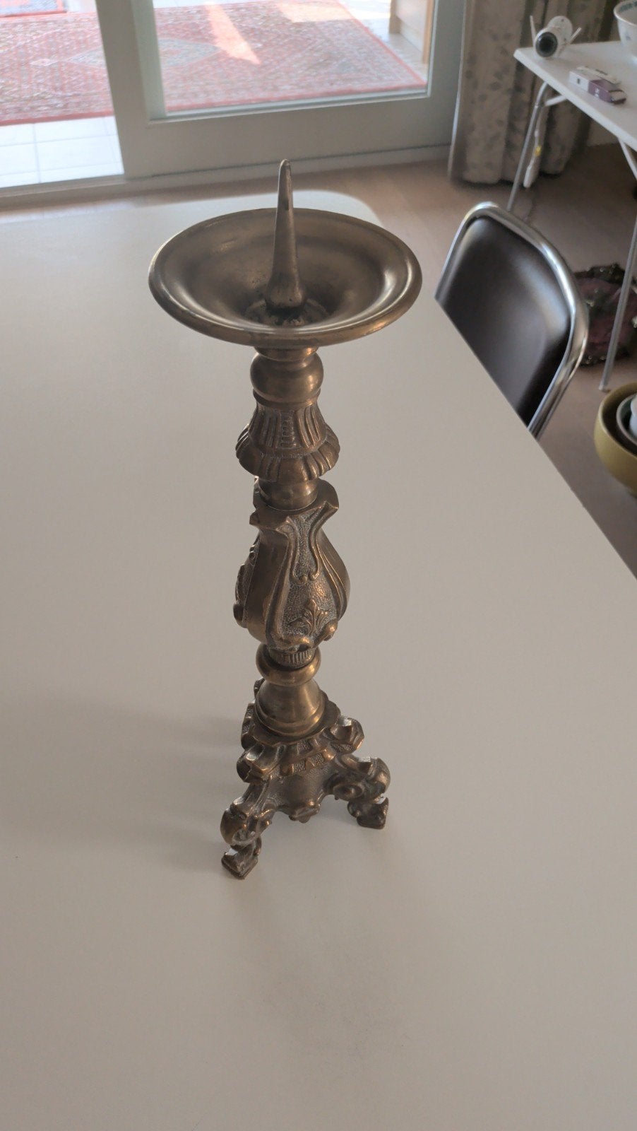 Kandelaar 45cm hoog, Antiek en Kunst, Ophalen, Koper of Brons
