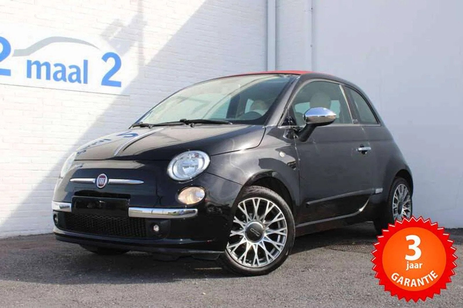 Fiat 500C 1.2i Airco/Cabrio Inclusief 3 JAAR garantie!, Autos, 1242 cm³, Euro 5, Achat, Entreprise
