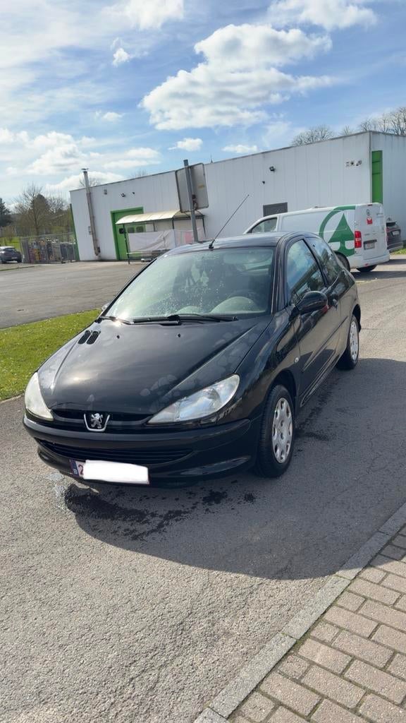 Vend peugeot 206, Auto's, Peugeot, Zwart, Handgeschakeld, Particulier, USB