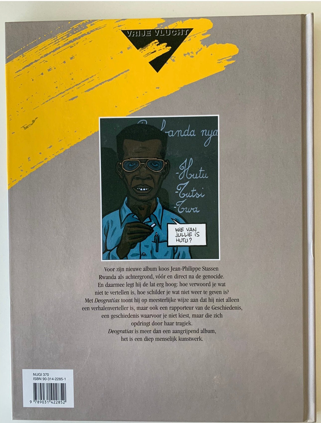 DEOGRATIAS,  HC, graphic novel van STASSEN, Une BD, Enlèvement ou Envoi, Comme neuf