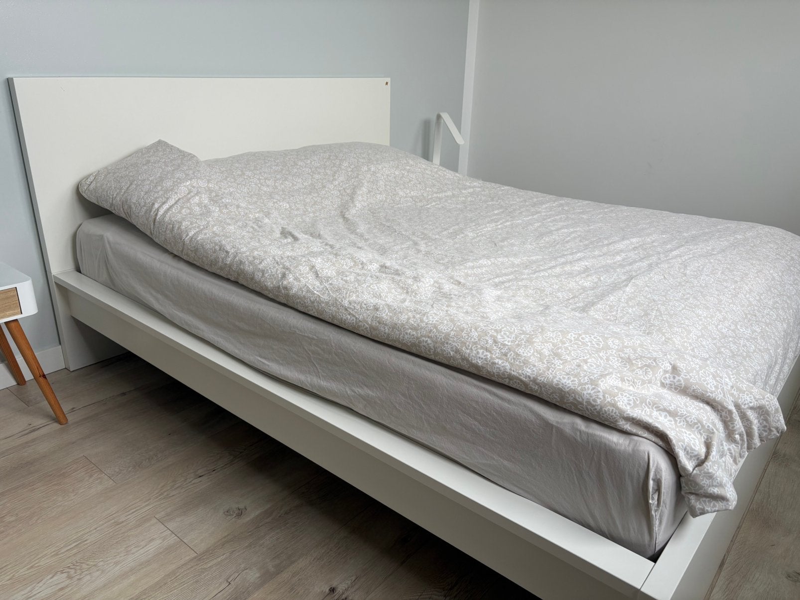 Lit Malm Ikea 160cm, Maison & Meubles, Enlèvement, Utilisé