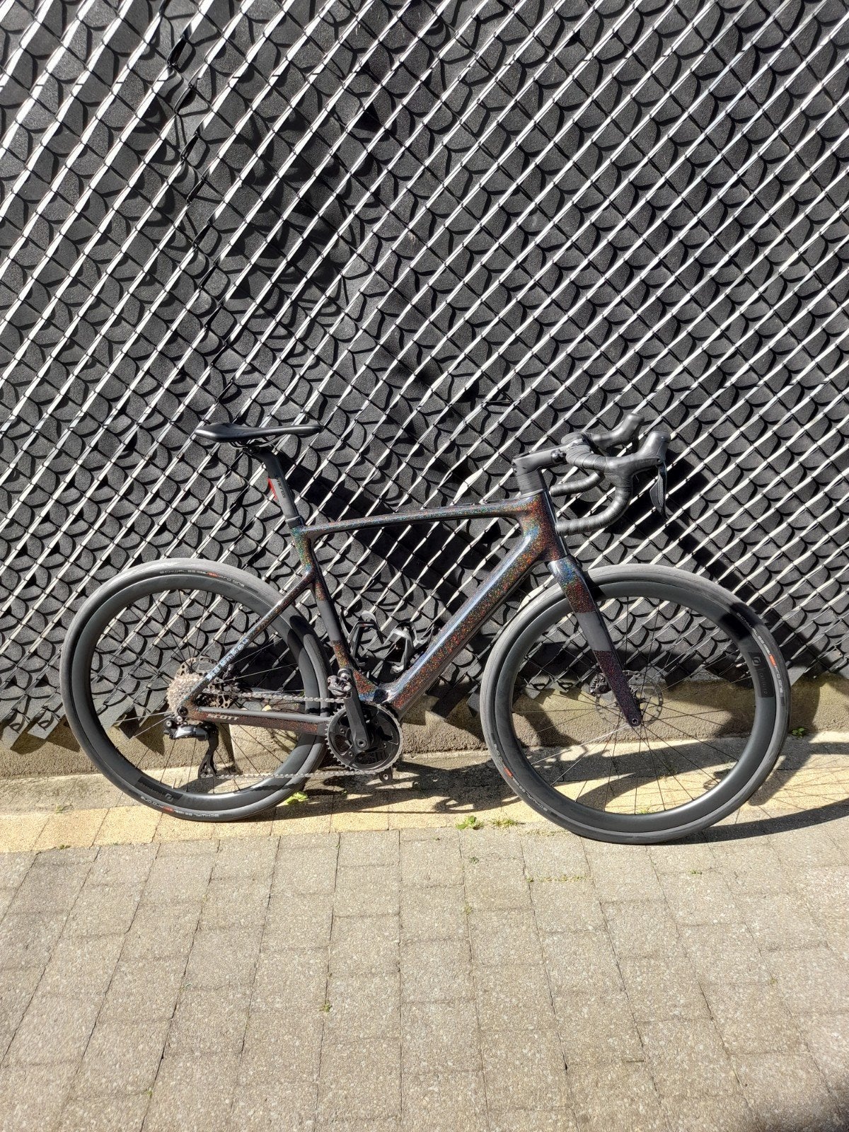 Koersfiets Scott solace e bike, Fietsen en Brommers, Ophalen, Carbon
