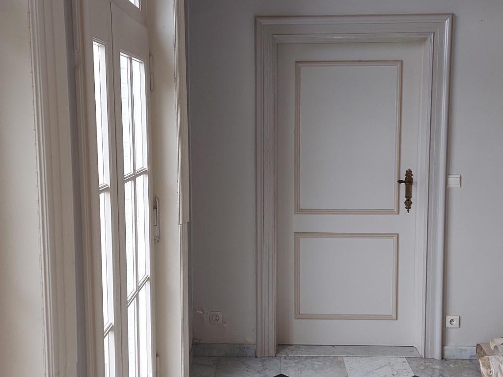 Authentieke binnendeuren incl kader, chambrans, klinken, Ophalen, Gebruikt, 80 tot 100 cm, Binnendeur