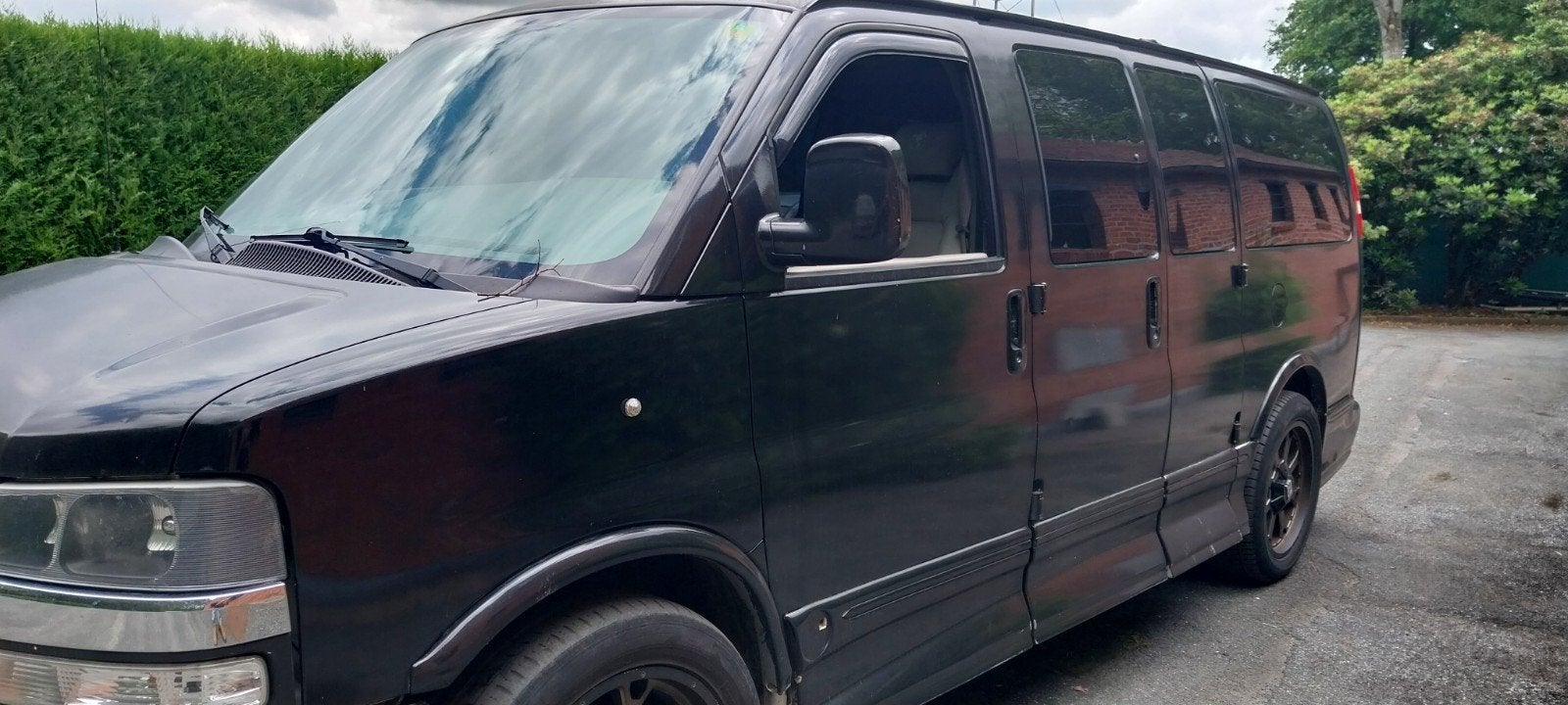 chevrolet express 2007, Auto's, Automaat, 8 cilinders, Leder, Grijs