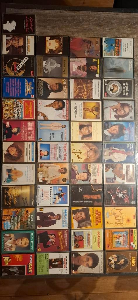 Lot de 44 Cassettes Audio Variété & Hits – Testées et Foncti, CD & DVD, Cassettes audio, Classique